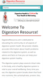 Mobile Screenshot of digestionresource.com